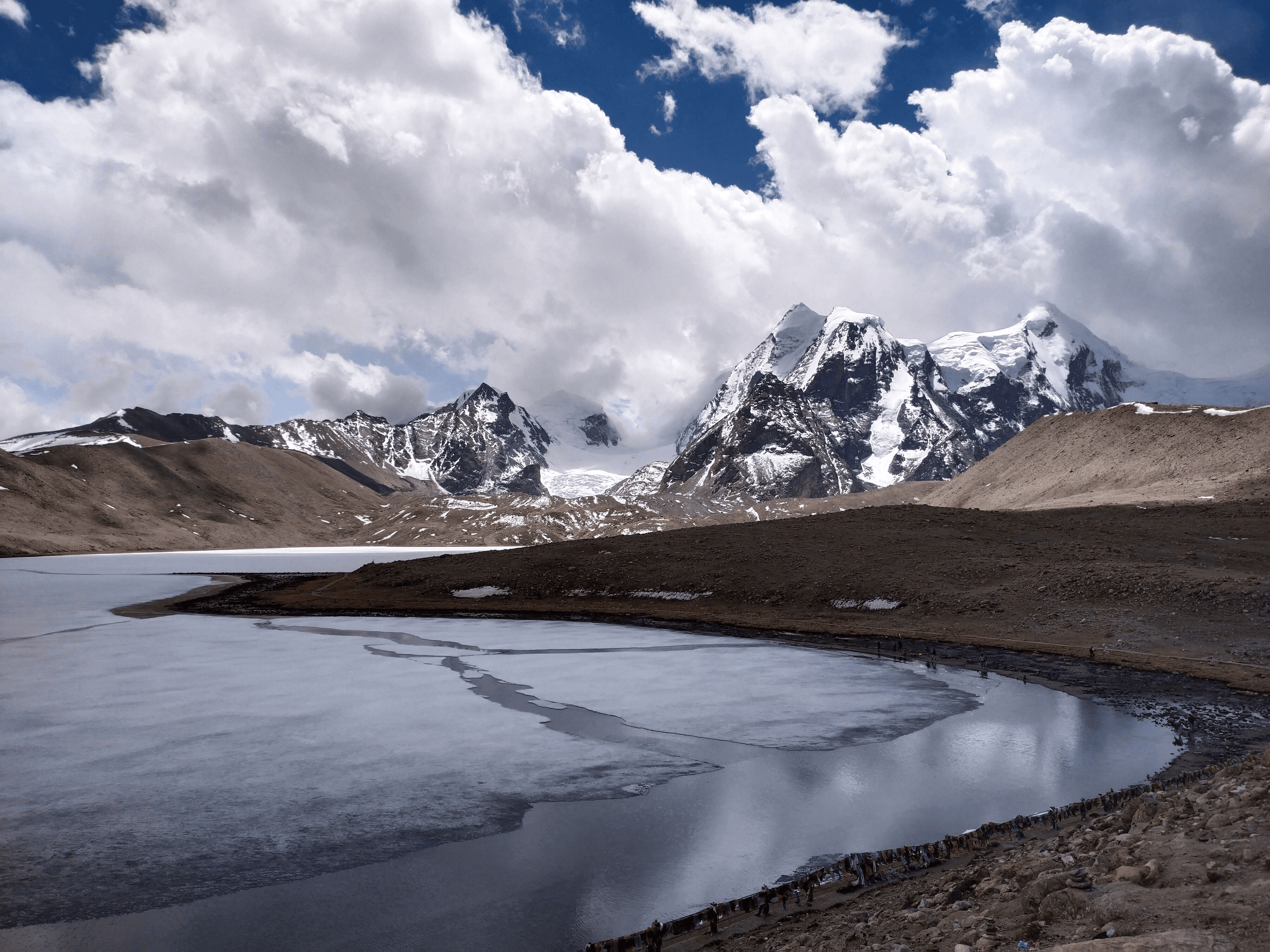 Scenic landscape in Sikkim